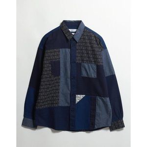 FDMTL Boro Patchwork Shirt Rinse Jacket